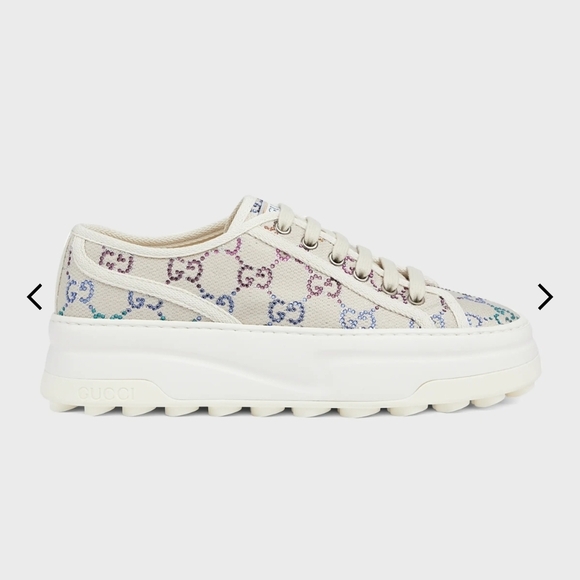 Gucci Multicolor Logo Sneakers - Picture 1 of 16